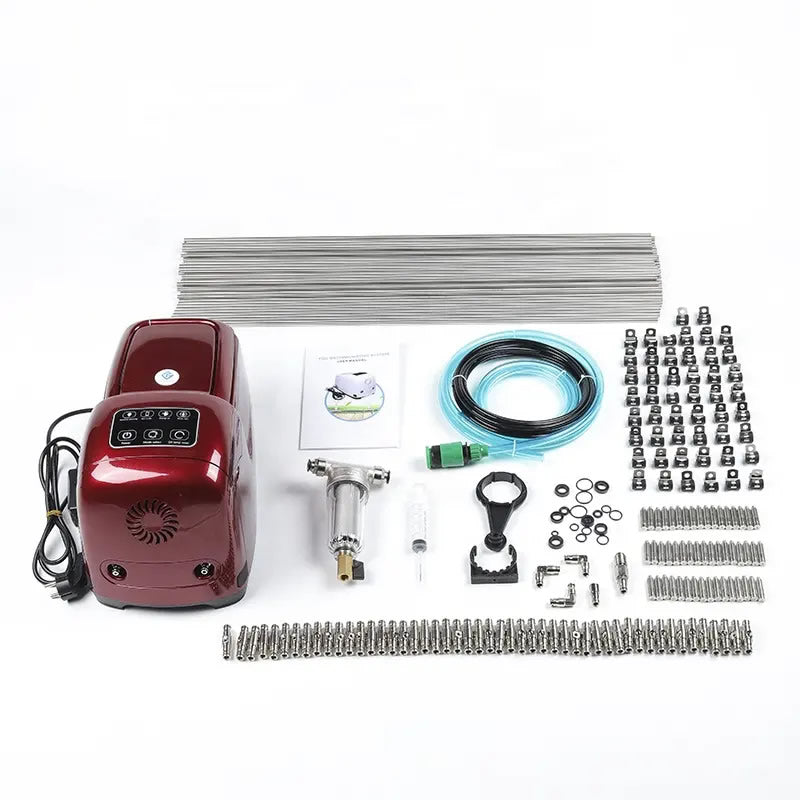 High Pressure 70 Bar Misting System Kit (K200, 30-120m² cooling coverage)