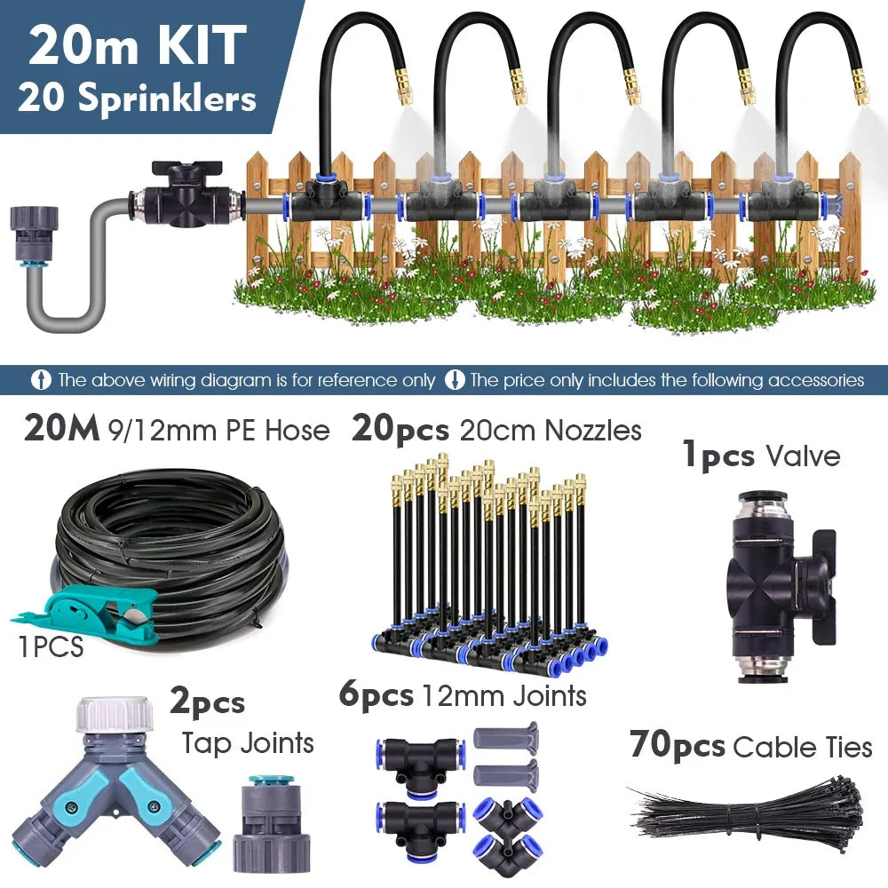 Misting Kits for Landscaped Spaces