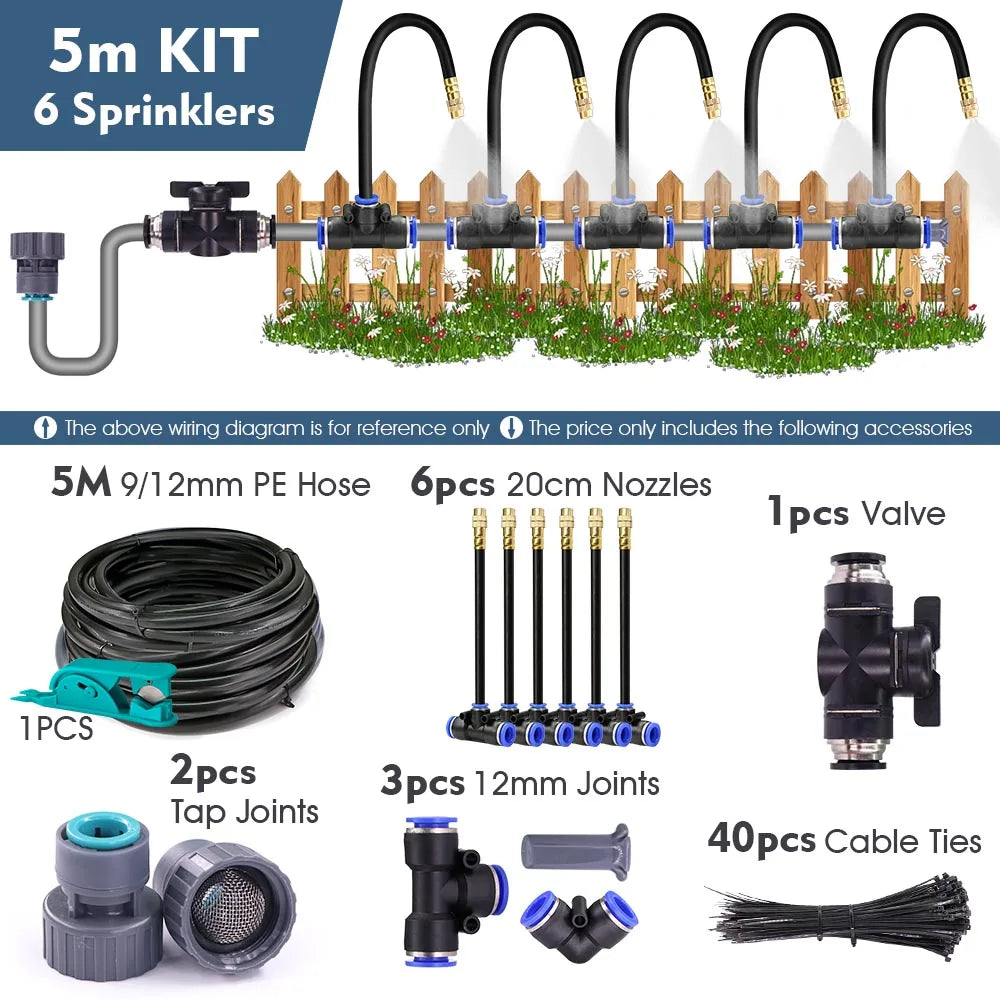 Misting Kits for Landscaped Spaces