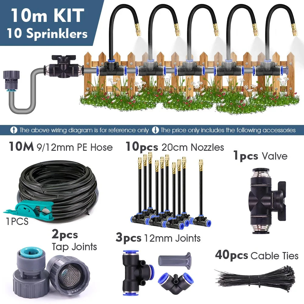 Misting Kits for Landscaped Spaces