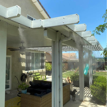 Outdoor Cooling For Areas 5-15 m²: Backyard Patios, Gazebos, Pergolas